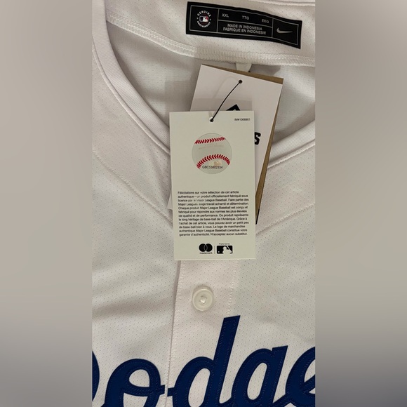 Nike Authentic LA Los Angeles Dodgers Shohei Ohtani #17 MLB Jersey Men’s Sz XXL - Picture 5 of 8